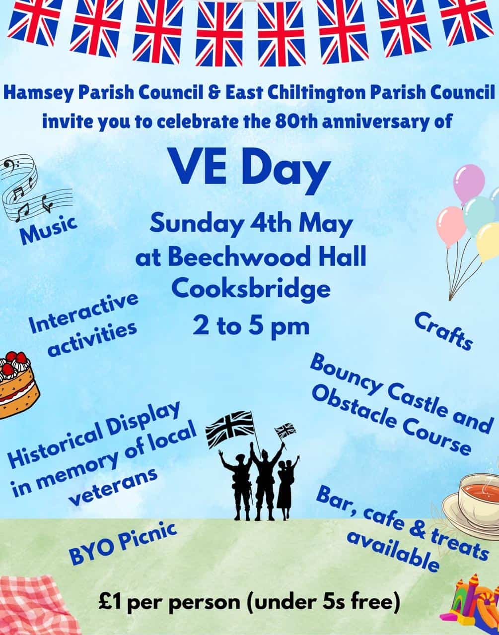 Ve day at beechwood hall.